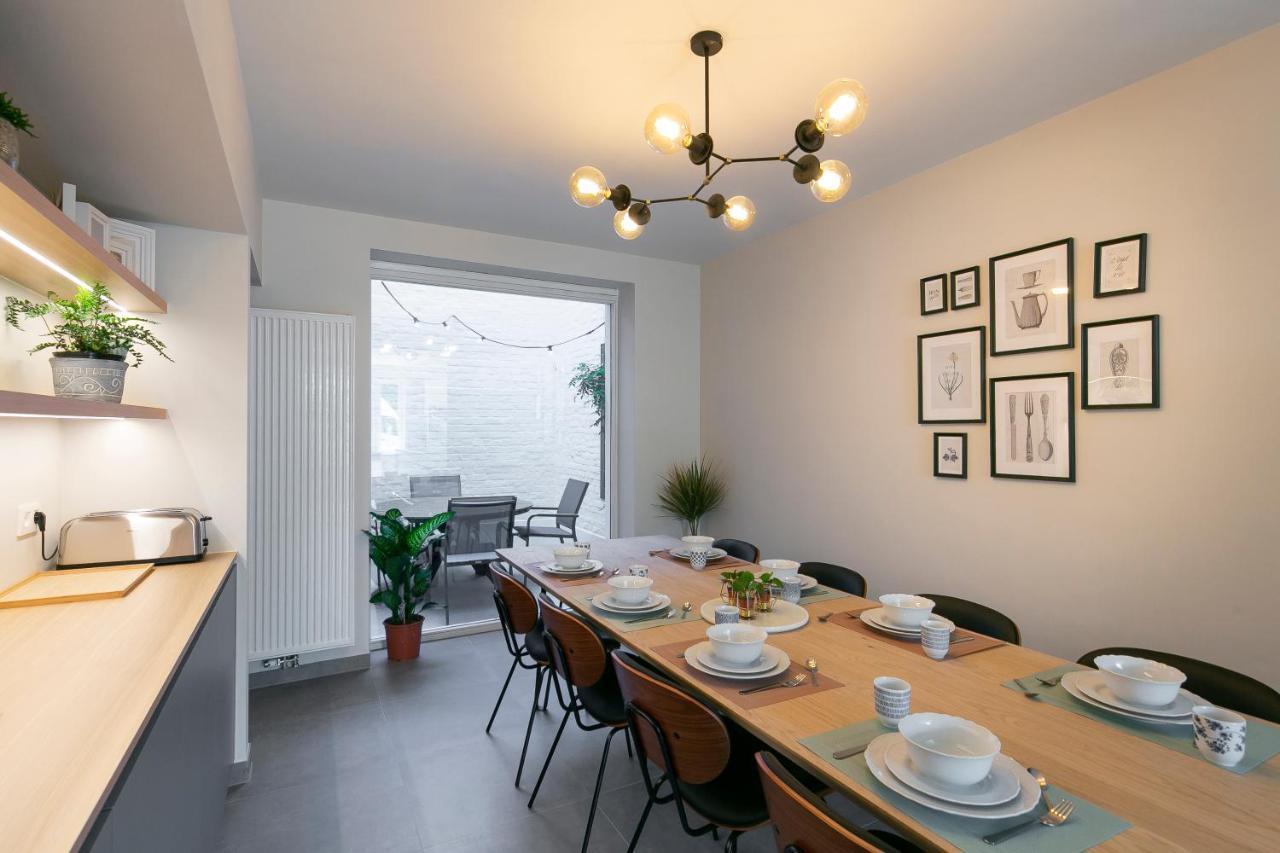 Fantastisch Herenhuis Ensemble Ieper Exteriér fotografie